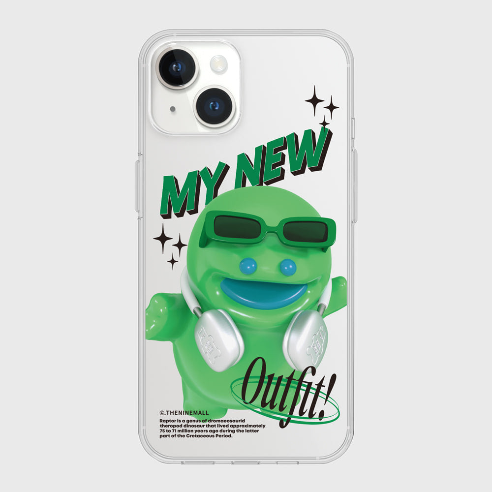 |THENINEMALL| New Outfit Raptor Clear Phone Case (3 types)