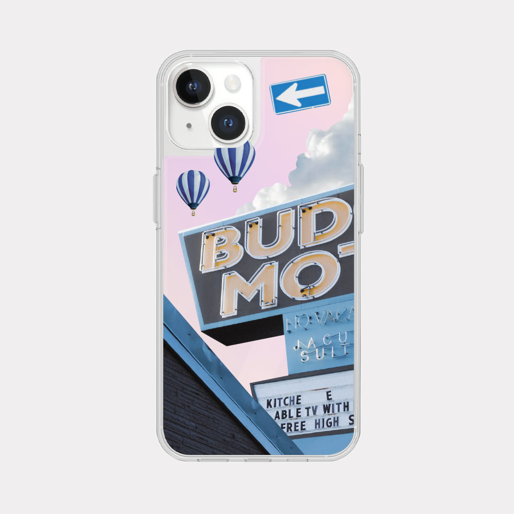 |Mademoment| Go On Trip Design Glossy Mirror Phone Case