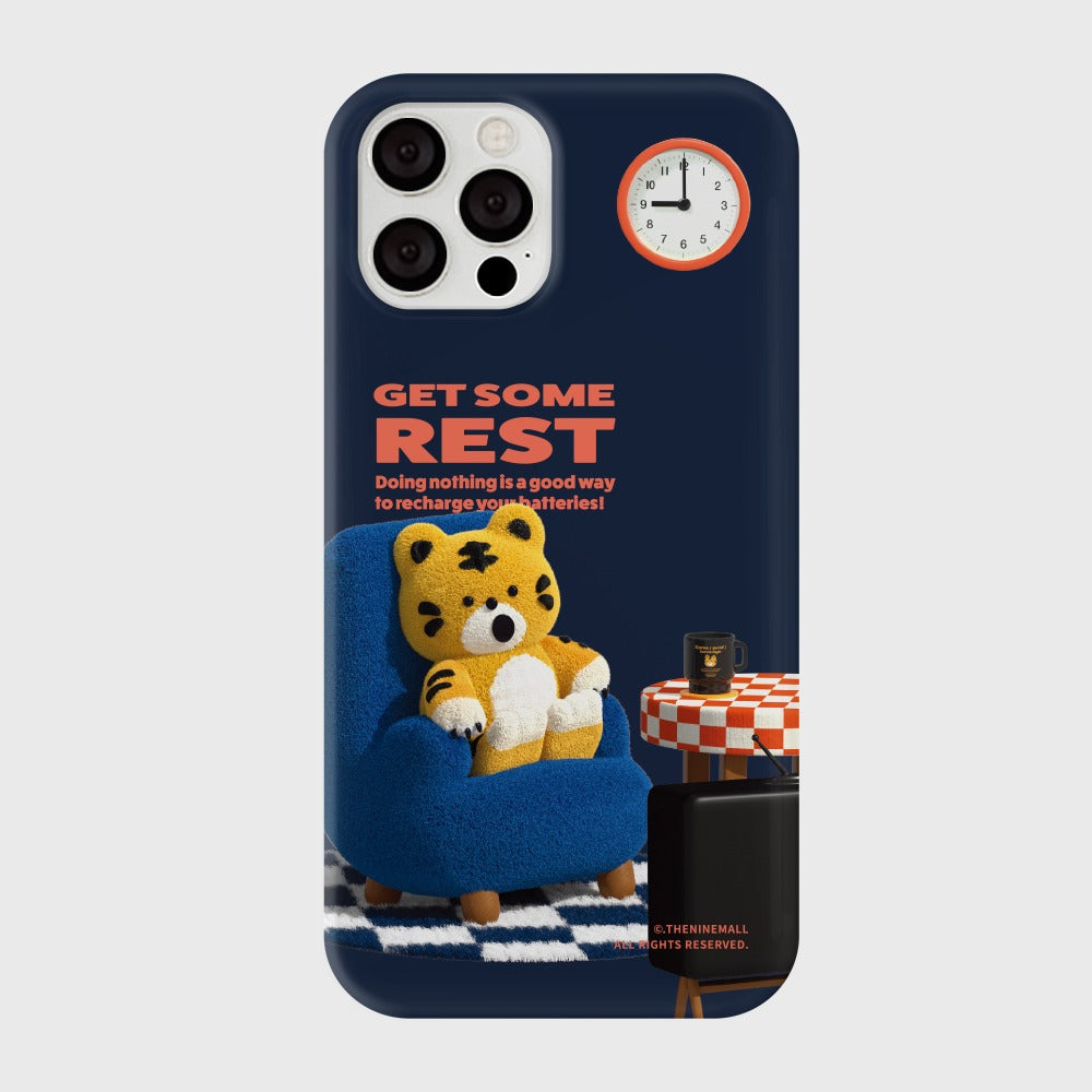 |THENINEMALL| Rest Hey Tiger Hard Phone Case (2 types)