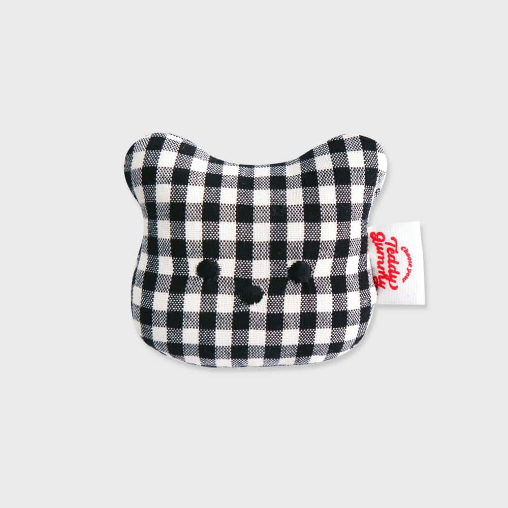|THENINEMALL| Gingham Gummy Cushion Tok