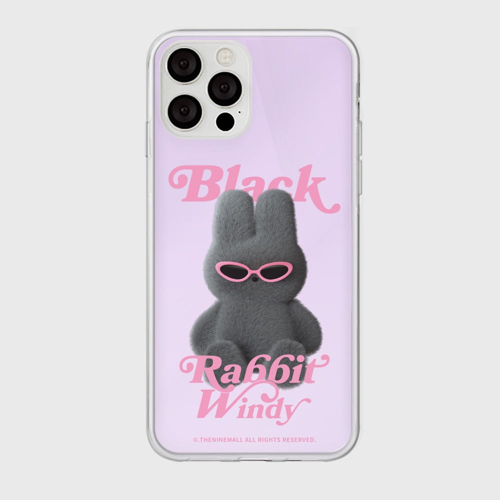 |THENINEMALL| Black Windy Mirror Phone Case