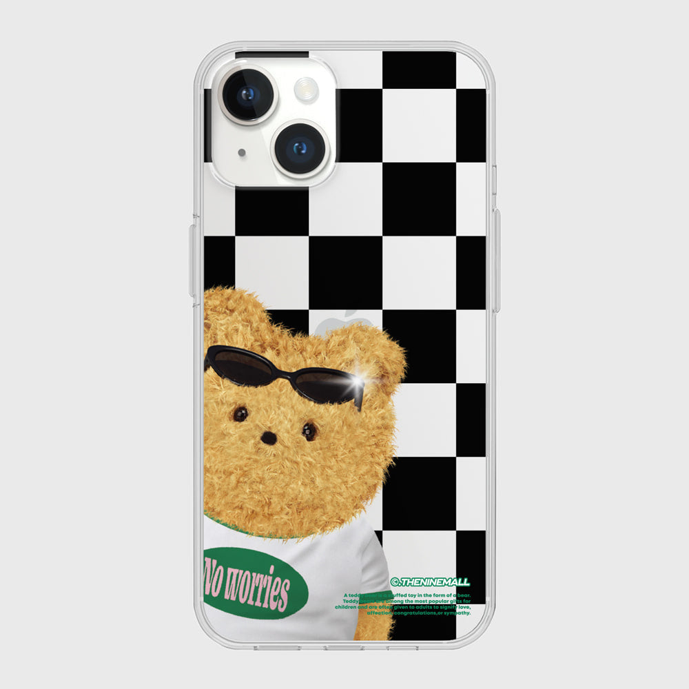 |THENINEMALL| Big No Worries Gummy Clear Phone Case (3 types)