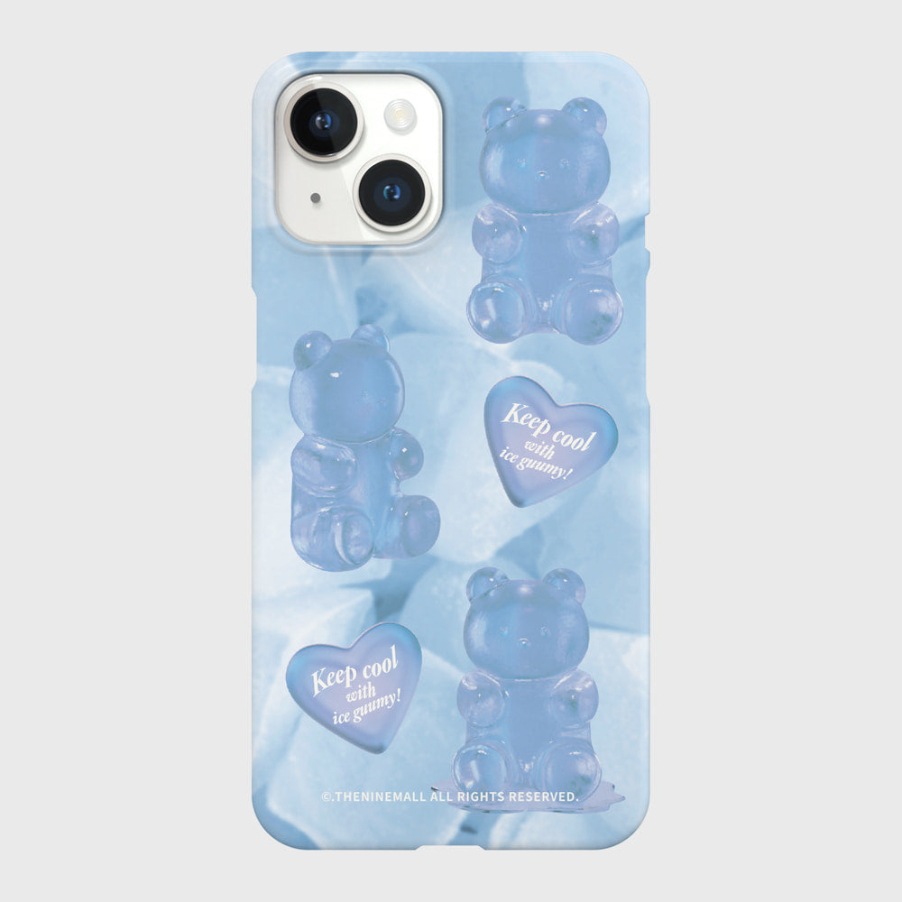 |THENINEMALL| Heart Ice Gummy Hard Phone Case (2 types)