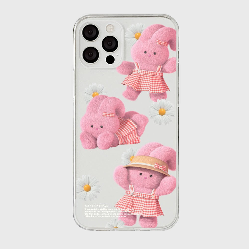 |THENINEMALL| Pattern Picnic Day Windy Clear Phone Case (3 types)