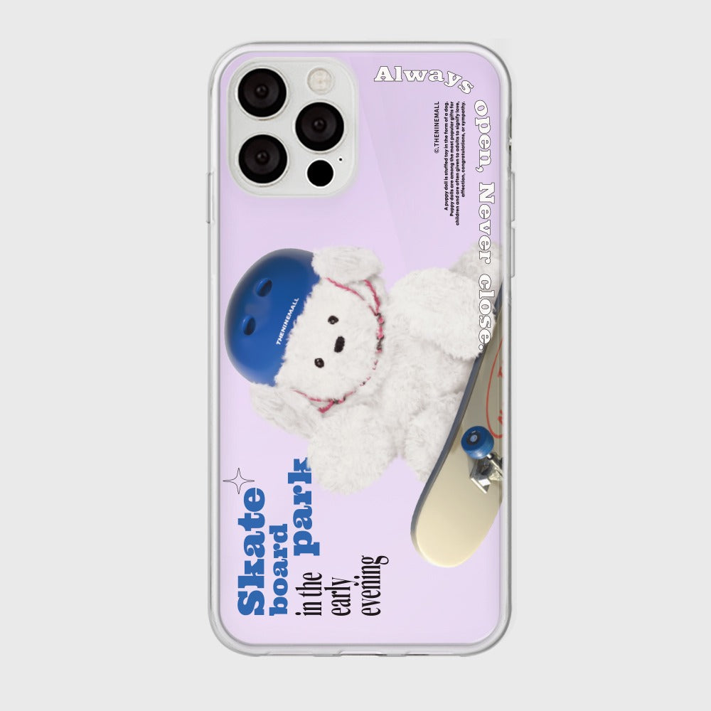 |THENINEMALL| Big Ppokku Skateboarder Mirror Phone Case