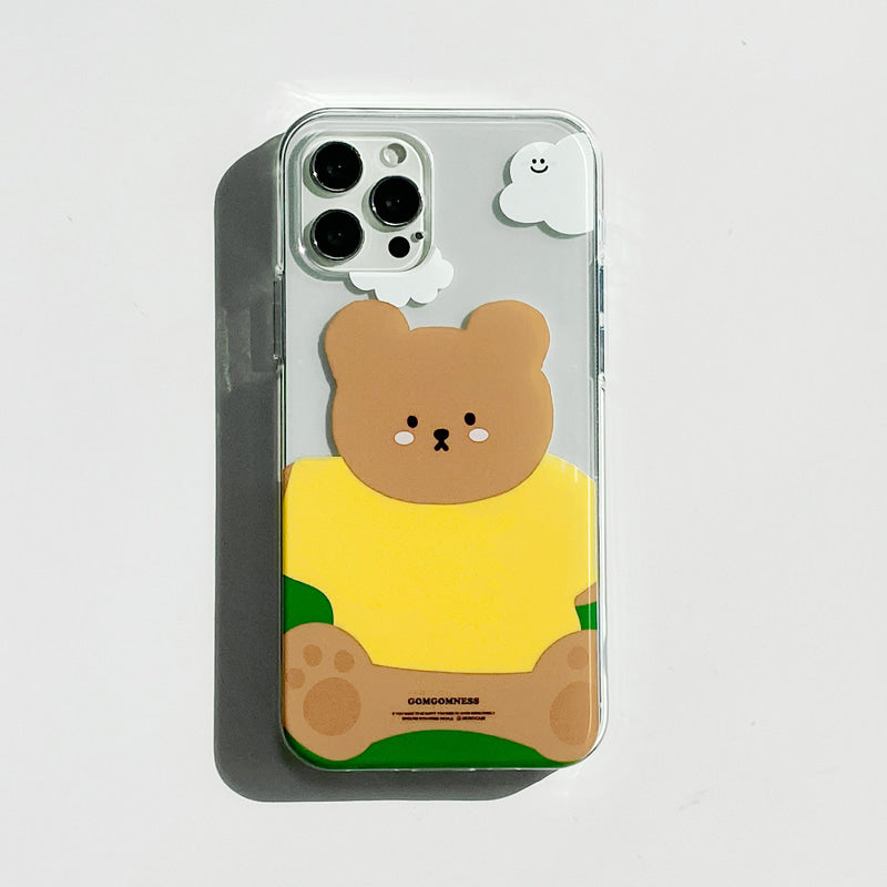 |MOMO CASE| 487 Hill-베어 Jelly Case