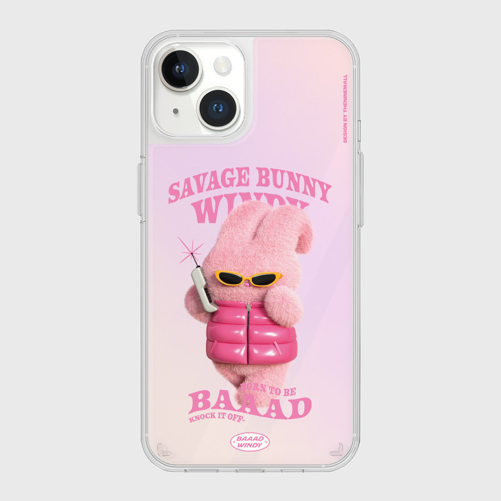 |THENINEMALL| Puffer Bad Windy Mirror Phone Case