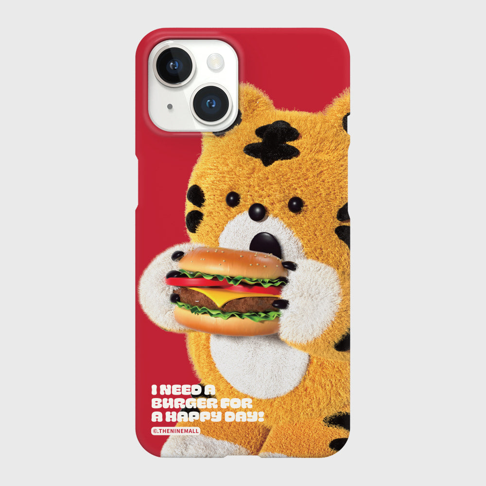 |THENINEMALL| Favorite Hamburger Hard Phone Case (2 types)