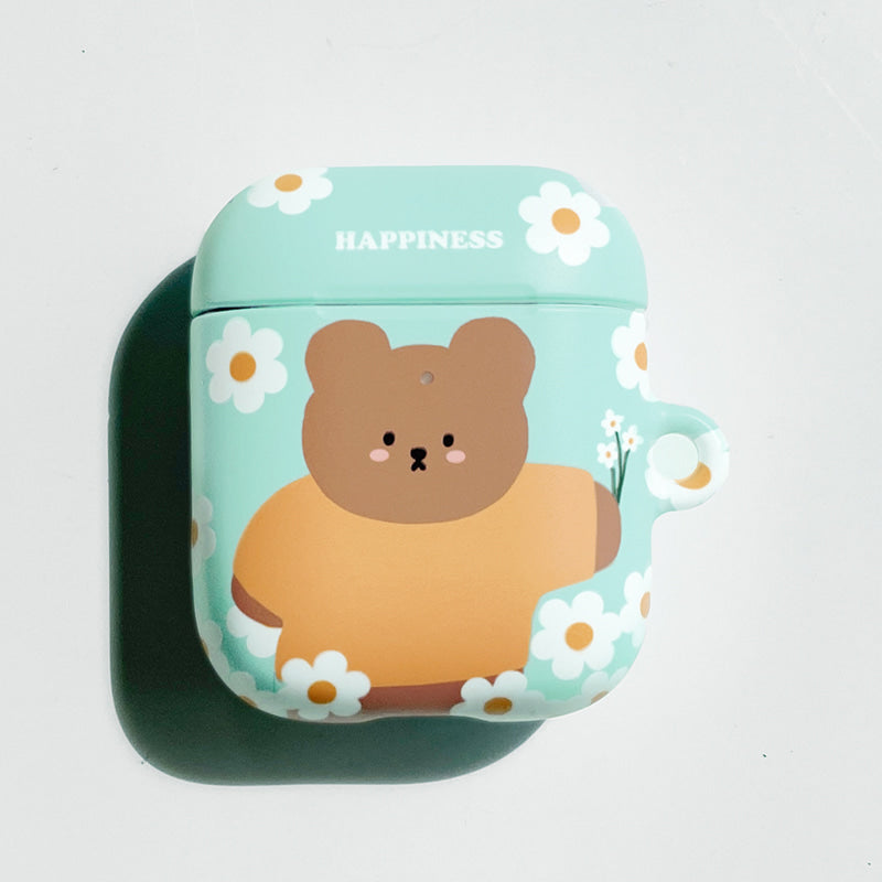 |MOMO CASE| 485 꽃줄베어 Airpods Case