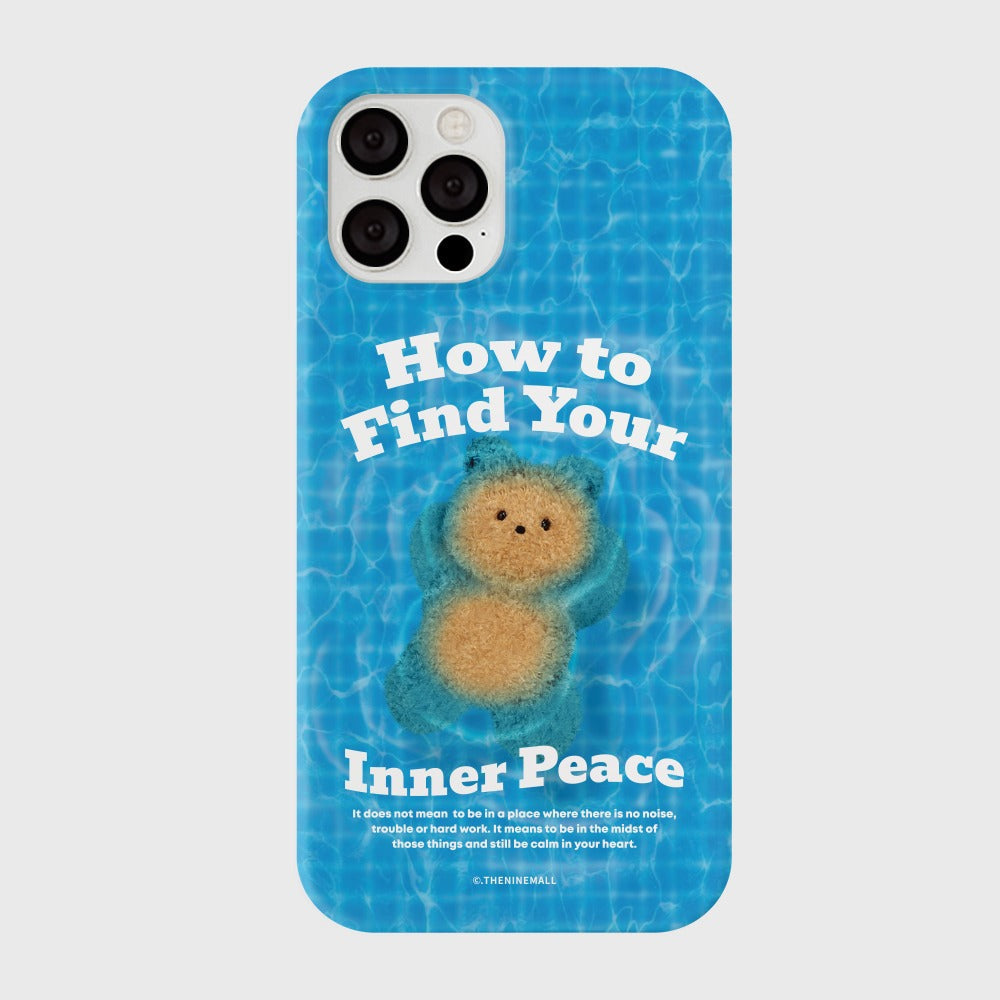 |THENINEMALL| 블루 이너피스 Hard Phone Case (3 types)