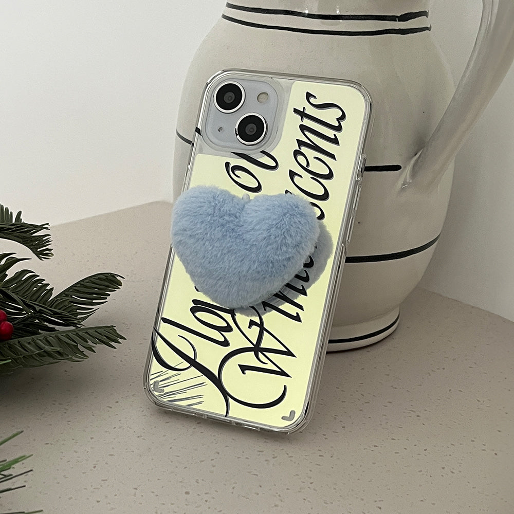 |Mademoment| Love The Scents Design Glossy Mirror Phone