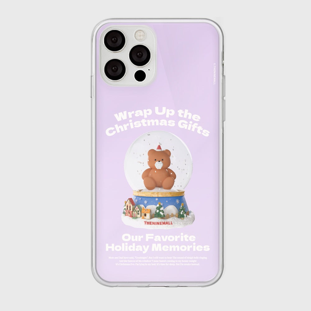 |THENINEMALL| Gummy Snowball Mirror Phone Case