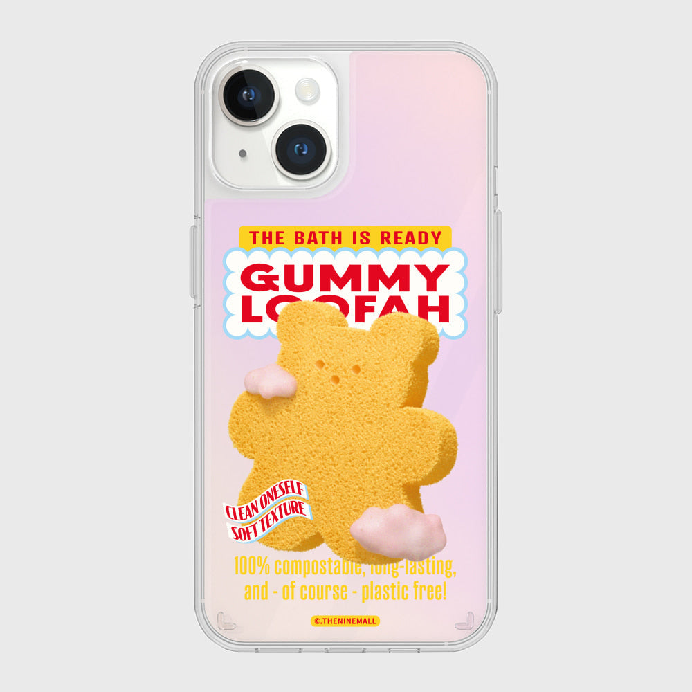 |THENINEMALL| Loofah Gummy Mirror Phone Case