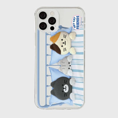 |THENINEMALL| Good Night Hey Cat Clear Phone Case (3 types)