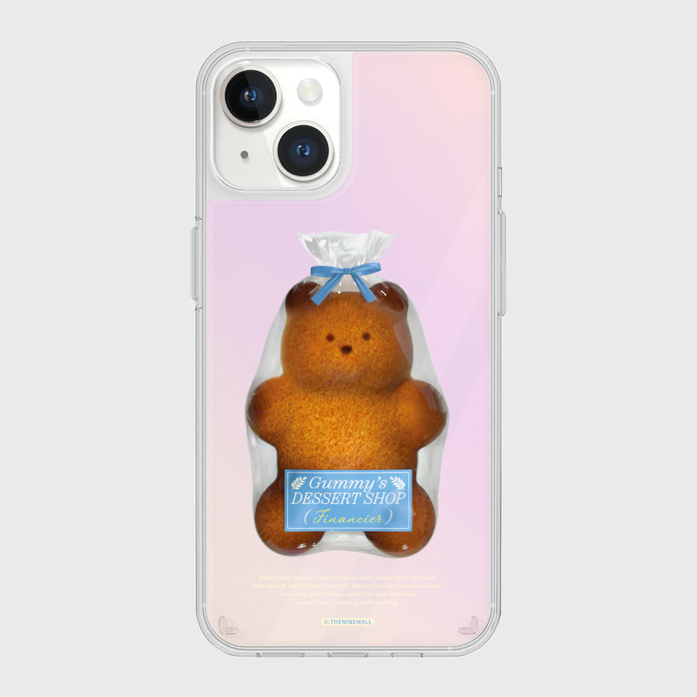 |THENINEMALL| Gummy Financier Mirror Phone Case