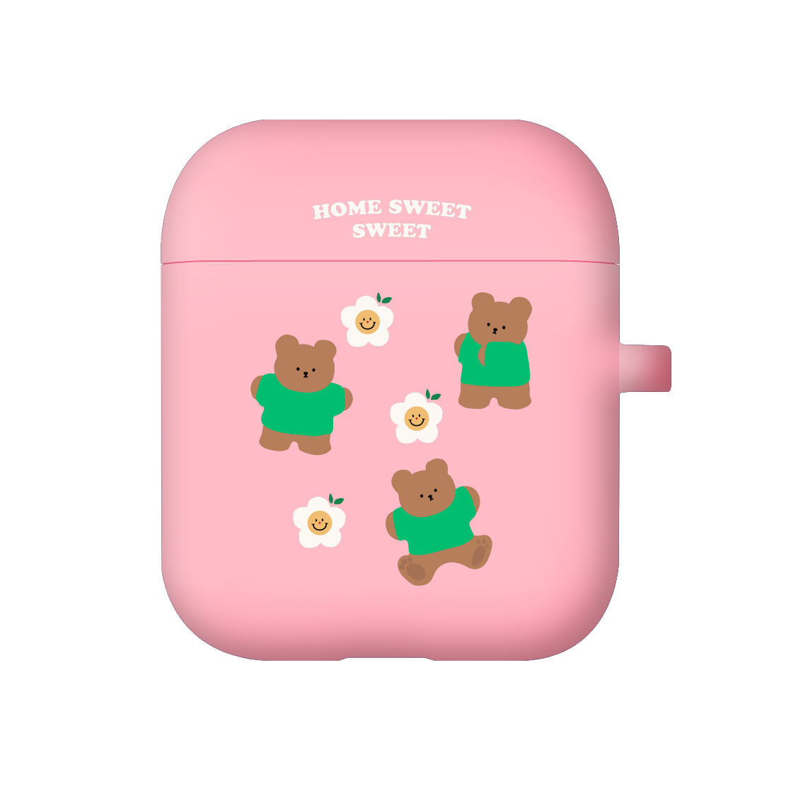 |MOMO CASE| 496 스윗카모베어 Color Jelly Airpods Case (10 Colors)