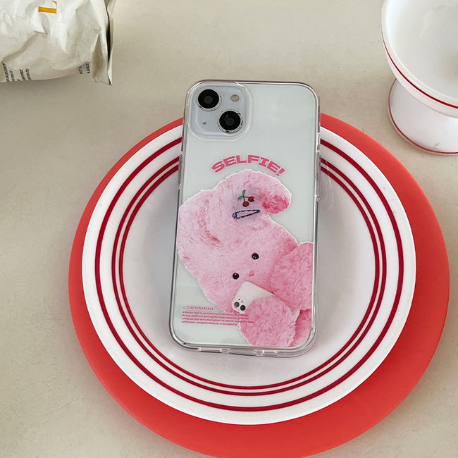 |THENINEMALL| Windy Big Flash Clear Phone Case (3 types)