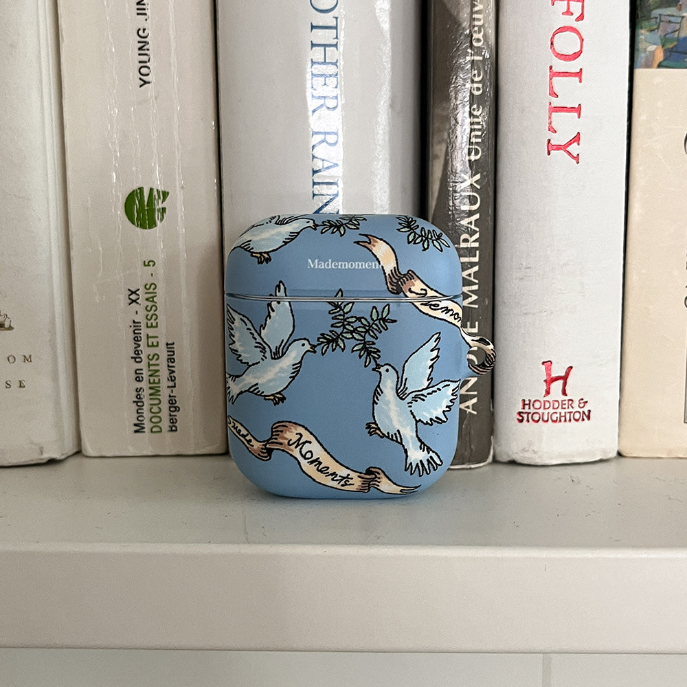 |Mademoment| Peaceful Memory Pattern Design AirPods Case