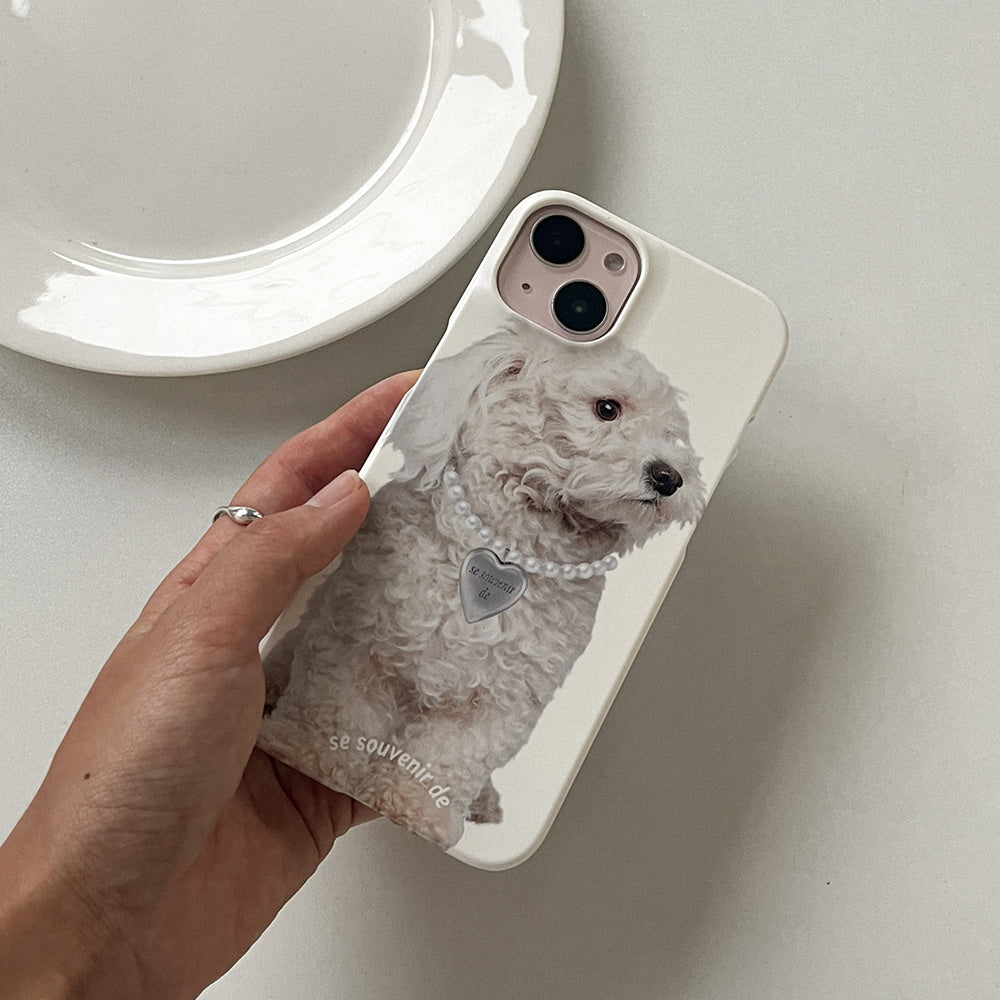 |Mademoment| Puppy Souvenir Pendant Design Phone Case