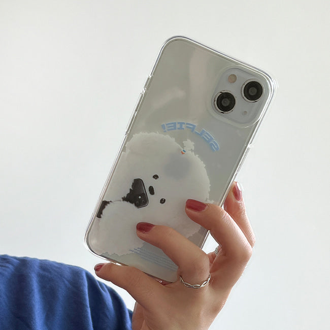 |THENINEMALL| Ppokku Big Flash Clear Phone Case (3 types)