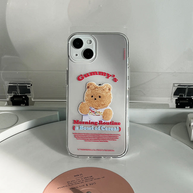 |THENINEMALL| Morning Cereal Gummy Clear Phone Case (3 types)