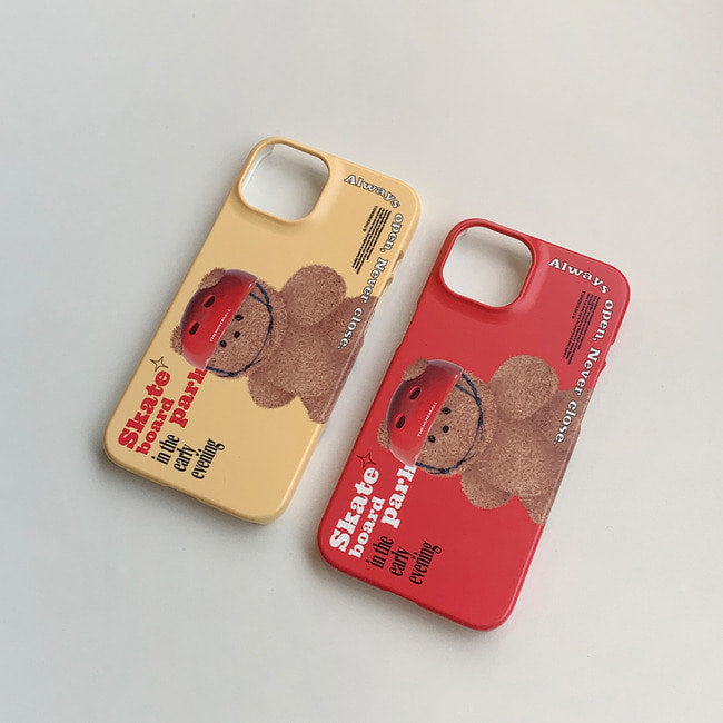 |THENINEMALL| Big Gummy Skateboarder Hard Phone Case (2 types)