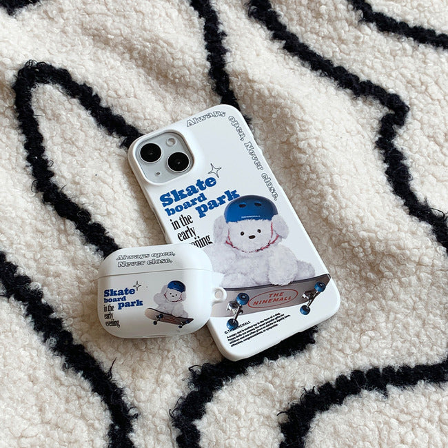 |THENINEMALL| Small Ppokku Skateboarder Hard Phone Case (2 types)