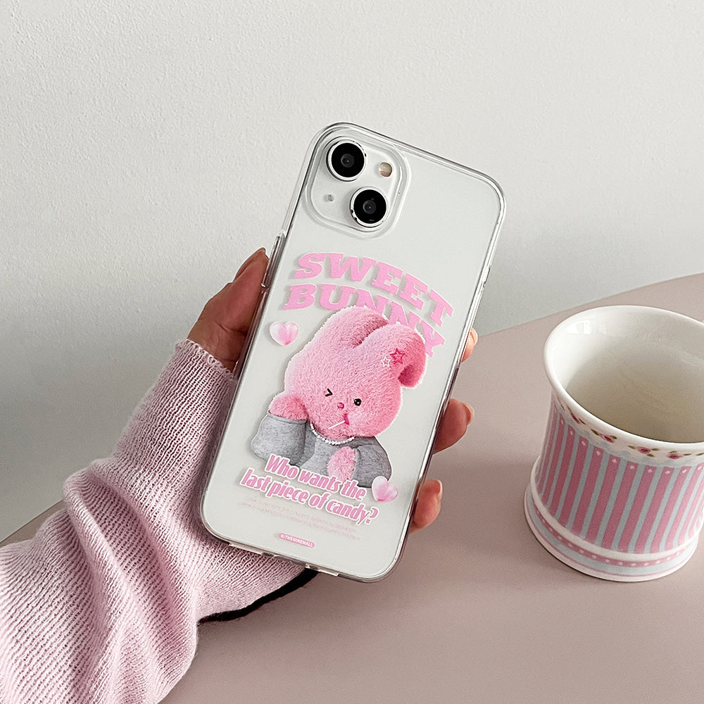 |THENINEMALL| Lollipop Windy Clear Phone Case (3 types)