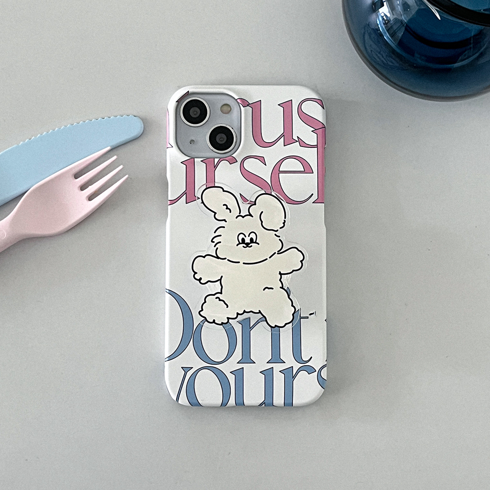 |Mademoment| Dont Rush Lettering Design Phone Case