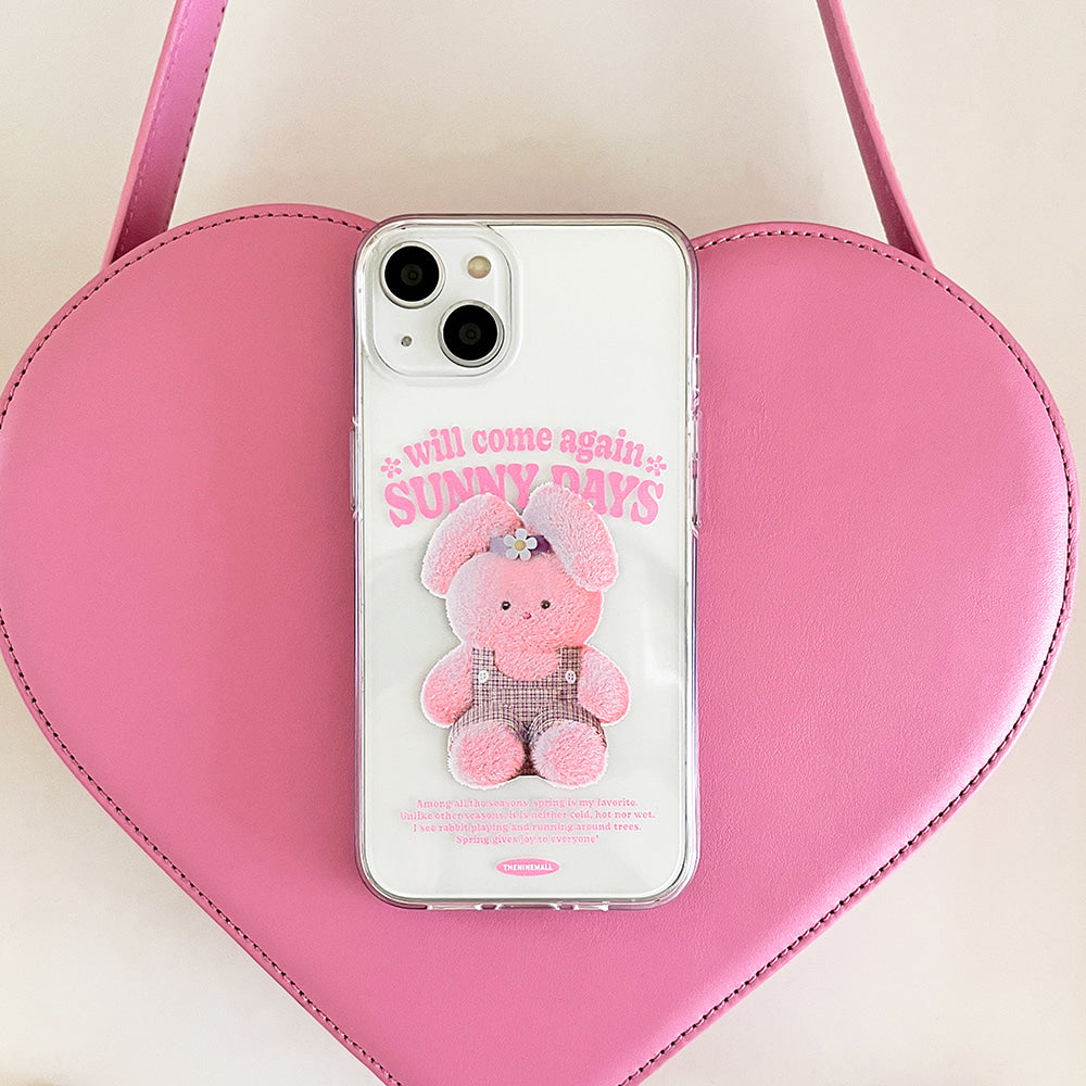 |THENINEMALL| Windy Sunny Days Clear Phone Case (3 types)