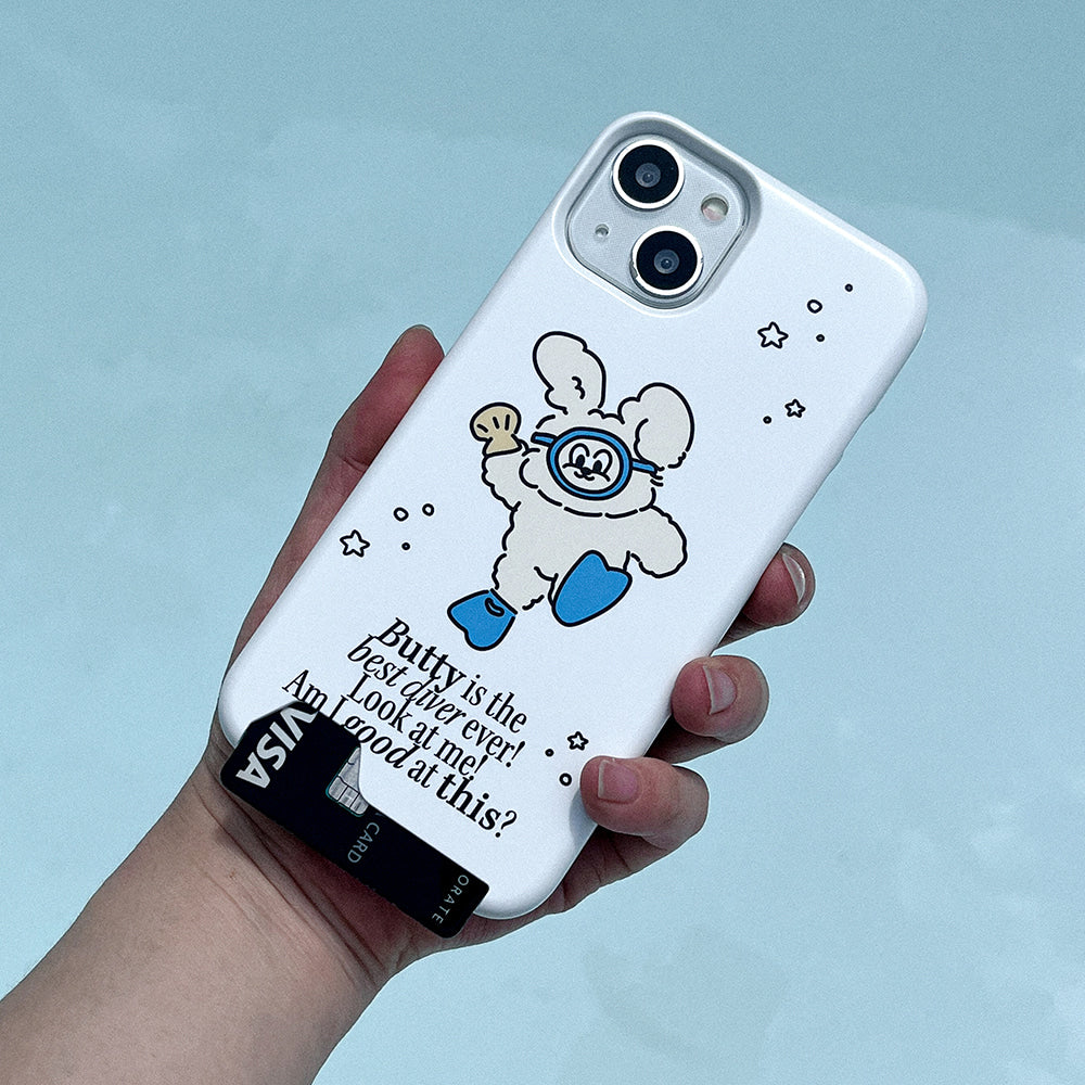 |Mademoment| Best Diver Butty Design Phone Case