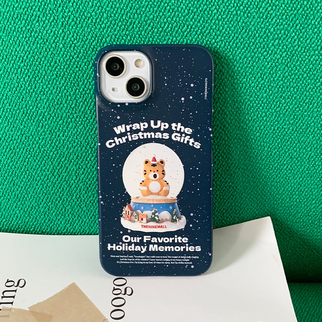 |THENINEMALL| Hey Tiger Snowball Hard Phone Case (2 types)