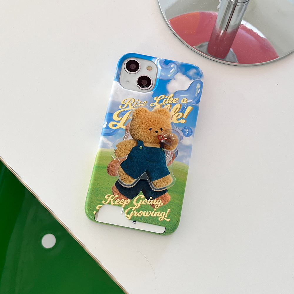 |THENINEMALL| Bubble Gummy Hard Phone Case (2 types)