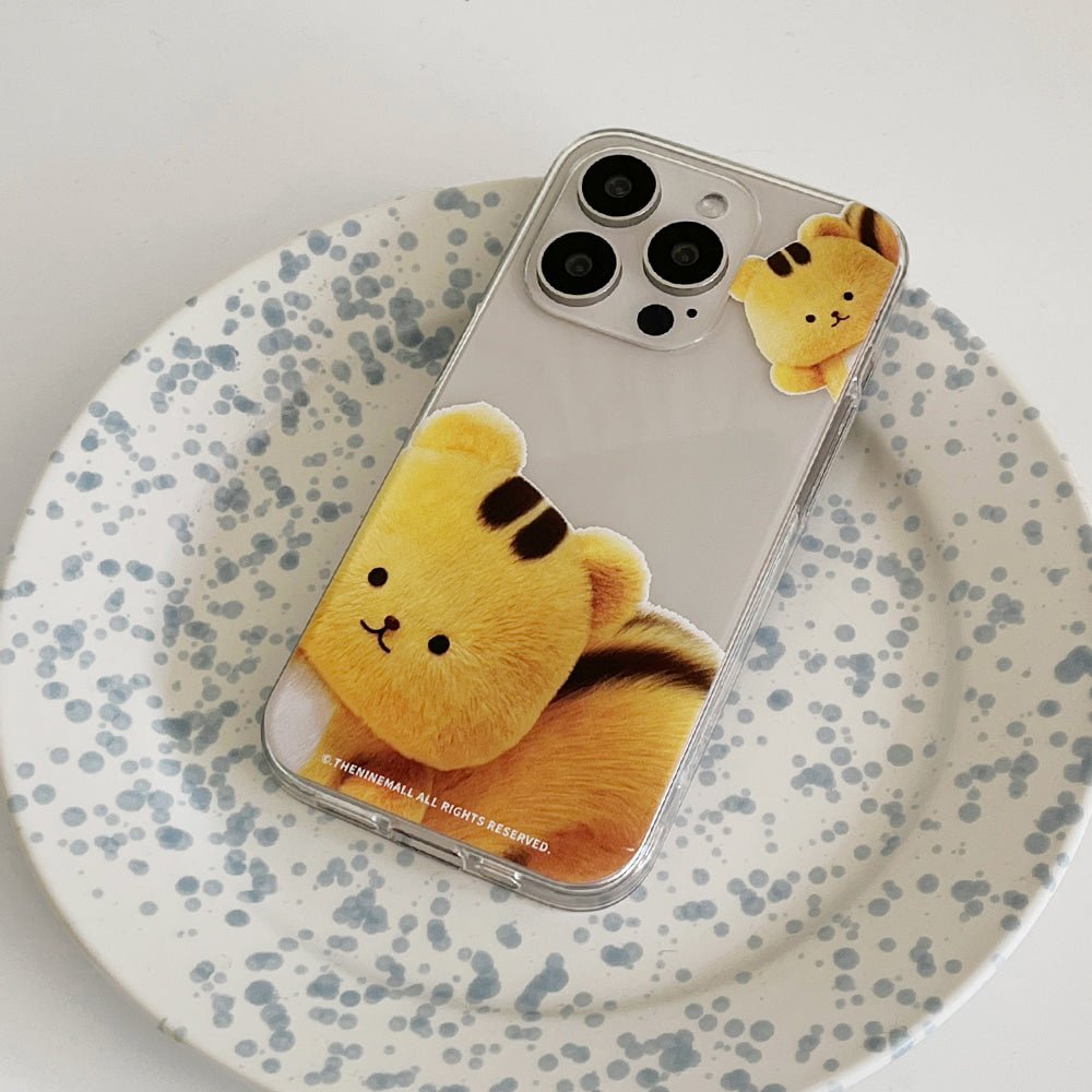 |THENINEMALL| Smile Torry Clear Phone Case (3 types)