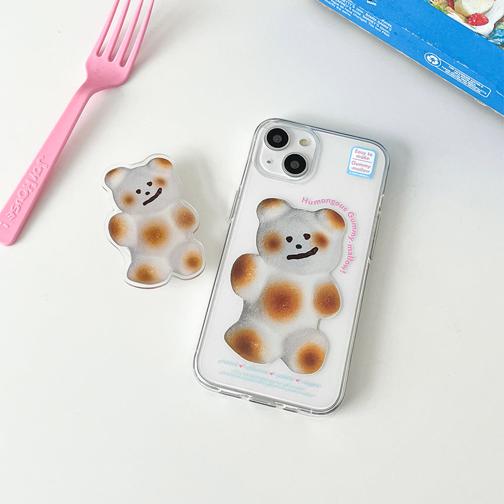 |THENINEMALL| Humongous Gummy Mallow Clear Phone Case (3 types)