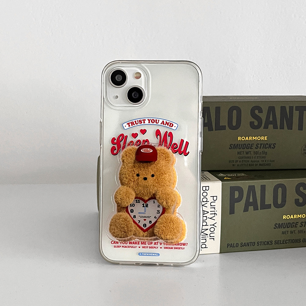 |THENINEMALL| Gummy Clock Clear Phone Case (3 types)