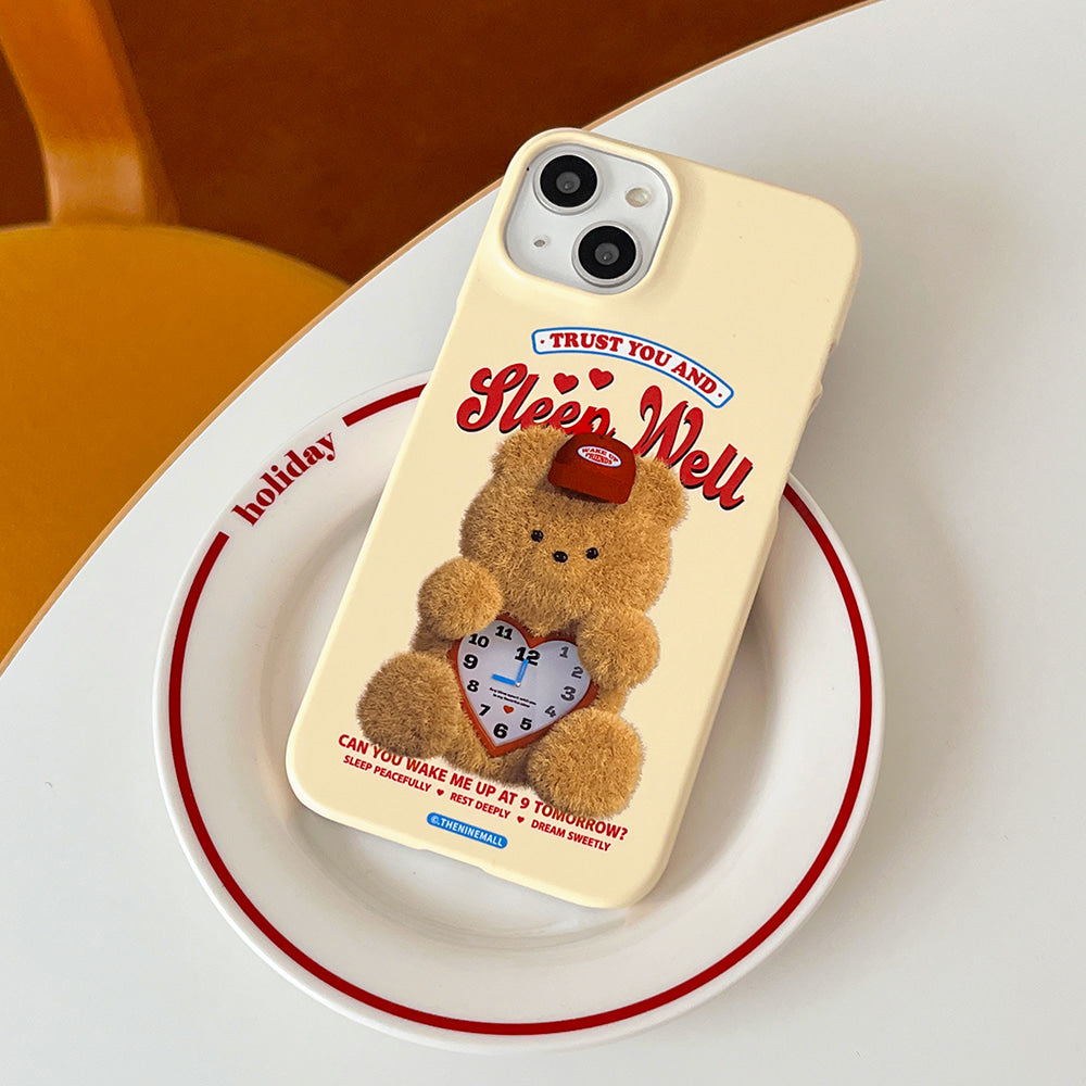 |THENINEMALL| Gummy Clock Hard Phone Case (2 types)