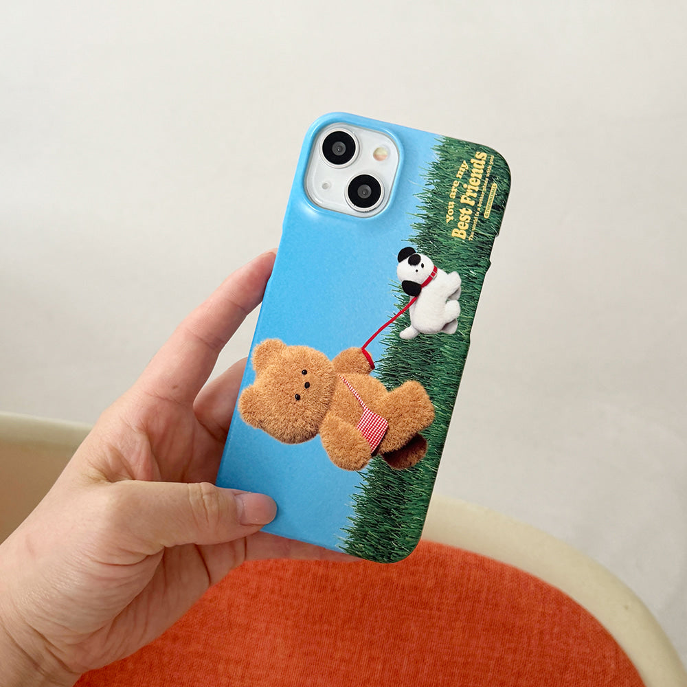 |THENINEMALL| Best Friend Gummy Hard Phone Case (2 types)