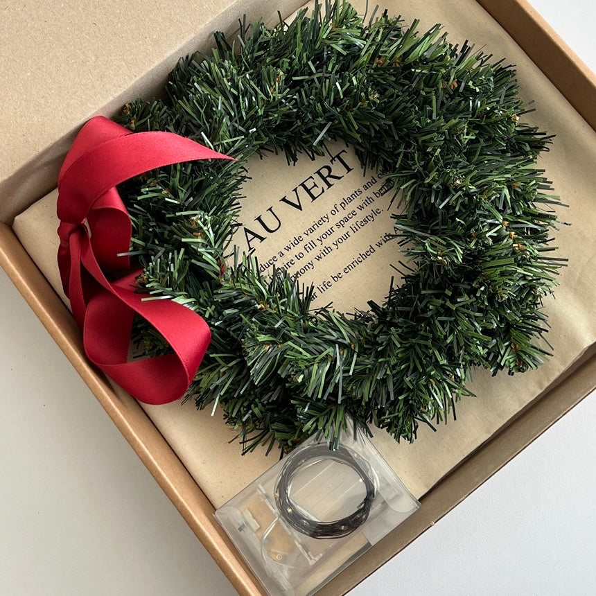 |AU VERT| Christmas Mini Wreath Set 30cm