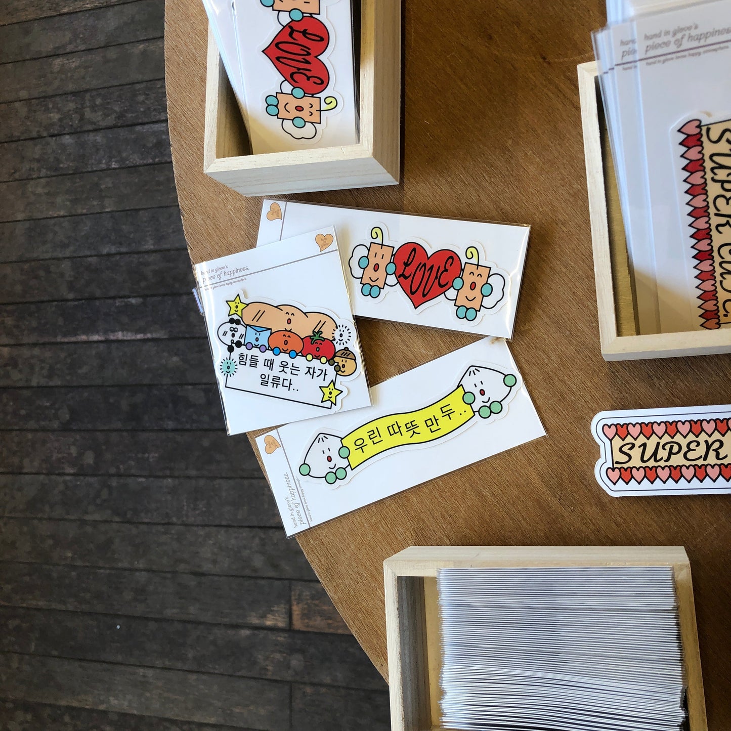 |hand in glove| Piece of Happiness Sticker (22 Types)