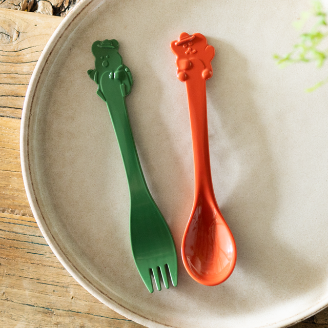 |Dinotaeng| Quokka & BOBO Picnic Cutlery Set