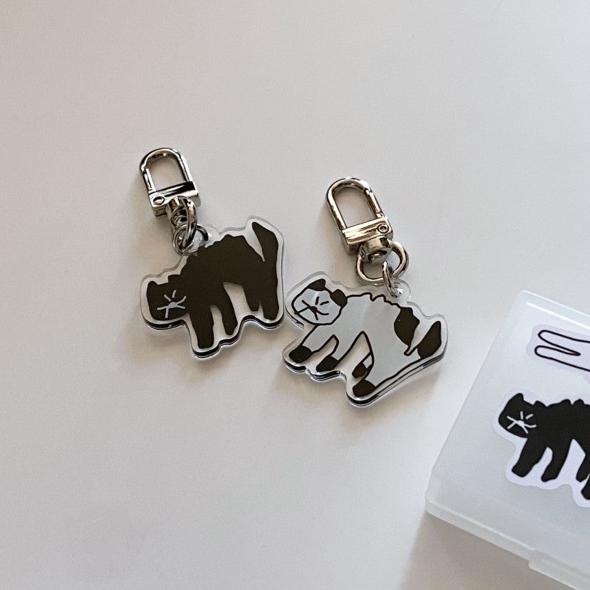 |SUSSTORE| Angry Meaoong Keyring