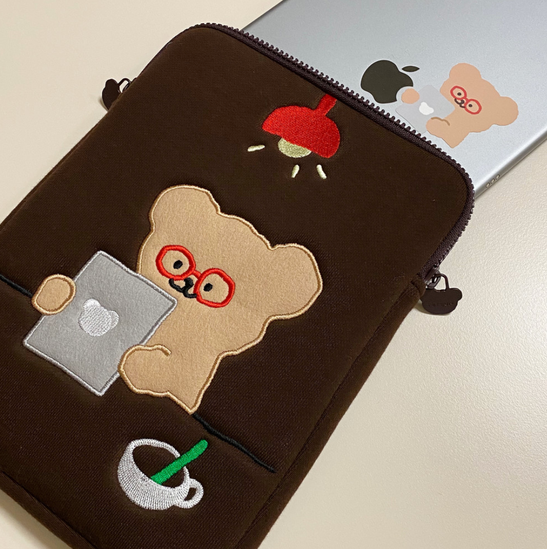 |TETEUM| CHOCO I-PAD POUCH