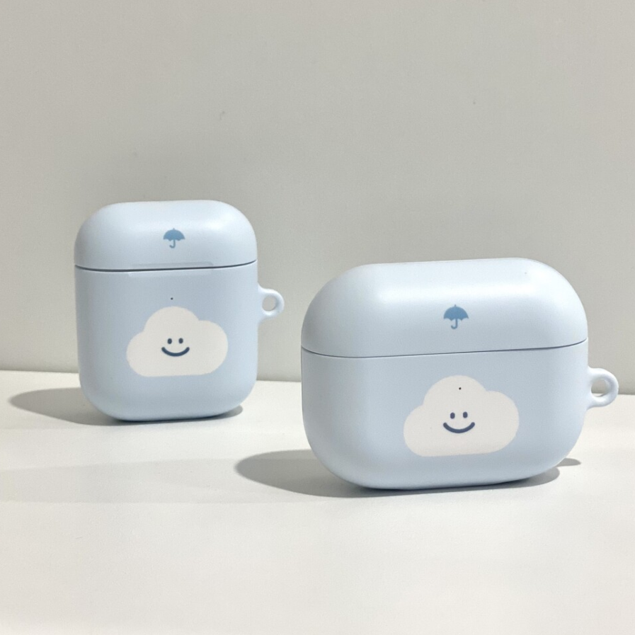 |skyfolio| White Cloud Airpods Case