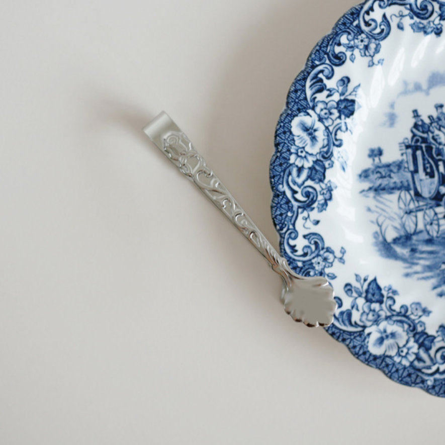 |Bracket Table| Vintage Sugar Tongs