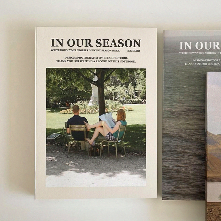 |BEESKET STUDIO| Season Notebook - Green Wind (Diary)