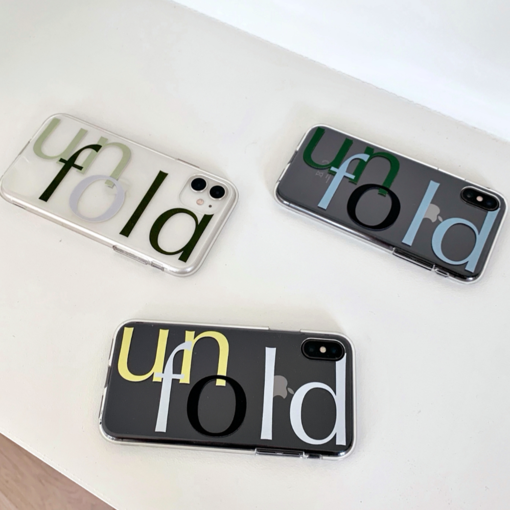 |unfold| Unfold Jelly Case