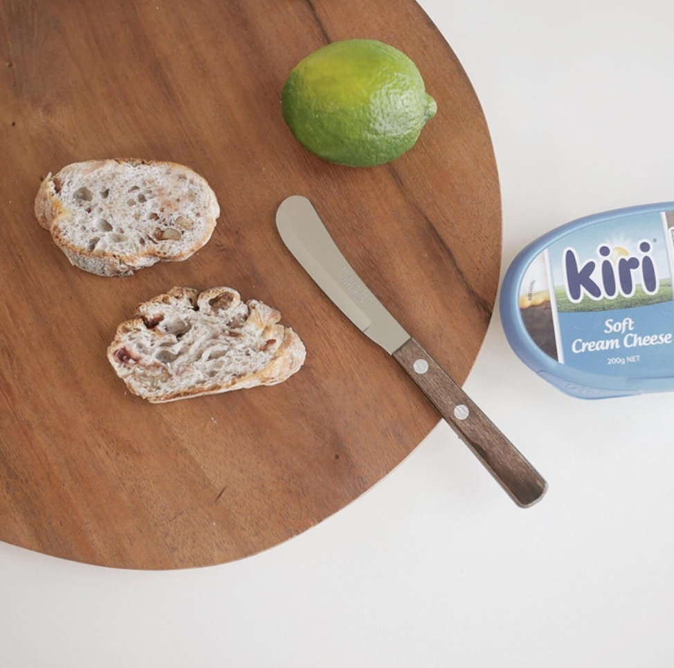 |Bracket Table| Walnut Butter Knife