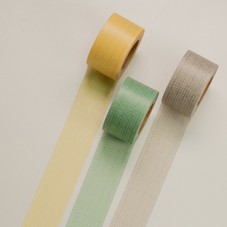|analogue keeper| Oval Grid Masking Tape