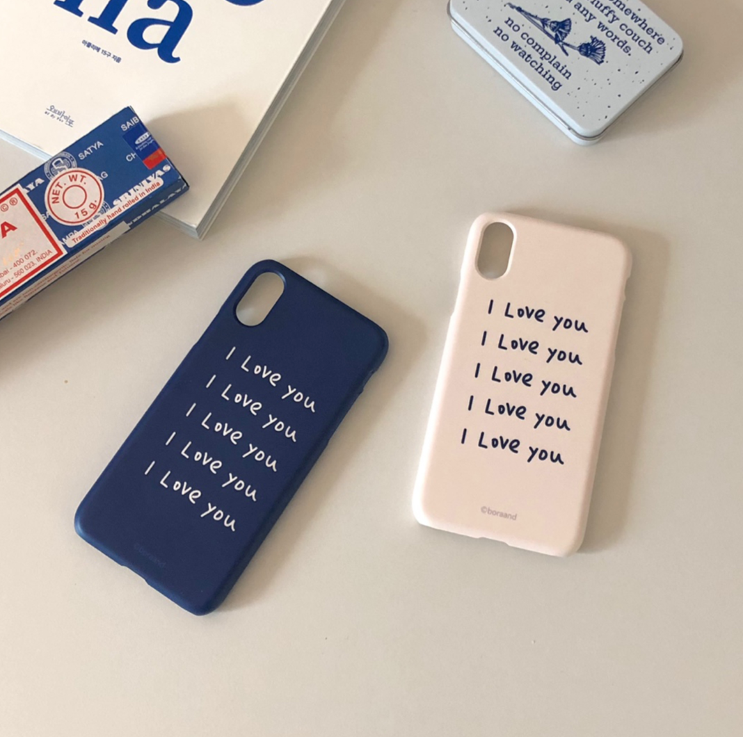 |bora and| I Love You Hard Case